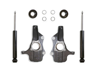 2021-2026 GM SUV 2"/3" ADJUSTABLE HEIGHT LOWERING KIT (SPINDLE/REAR STRUTS) (NON MAGNERIDE/ADAPTIVE RIDE)