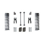 2020-2026 JEEP GLADIATOR REAR COILS, SWAY BAR LINKS, R. SHOCK EXT & MISC. BRACKETS - 3" LIFT HEIGHT (BOX 2 OF 2)