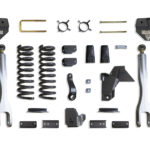 2019-2026 RAM 2500 4WD DIESEL 4" LIFT KIT W/ 4-LINKS (MAX TRAC SHOCKS) (FACTORY REAR AIR RIDE)