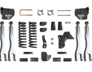 2019-2026 RAM 2500 4WD DIESEL 4" LIFT KIT W/ 4-LINKS (MAX TRAC SHOCKS) (FACTORY REAR AIR RIDE)