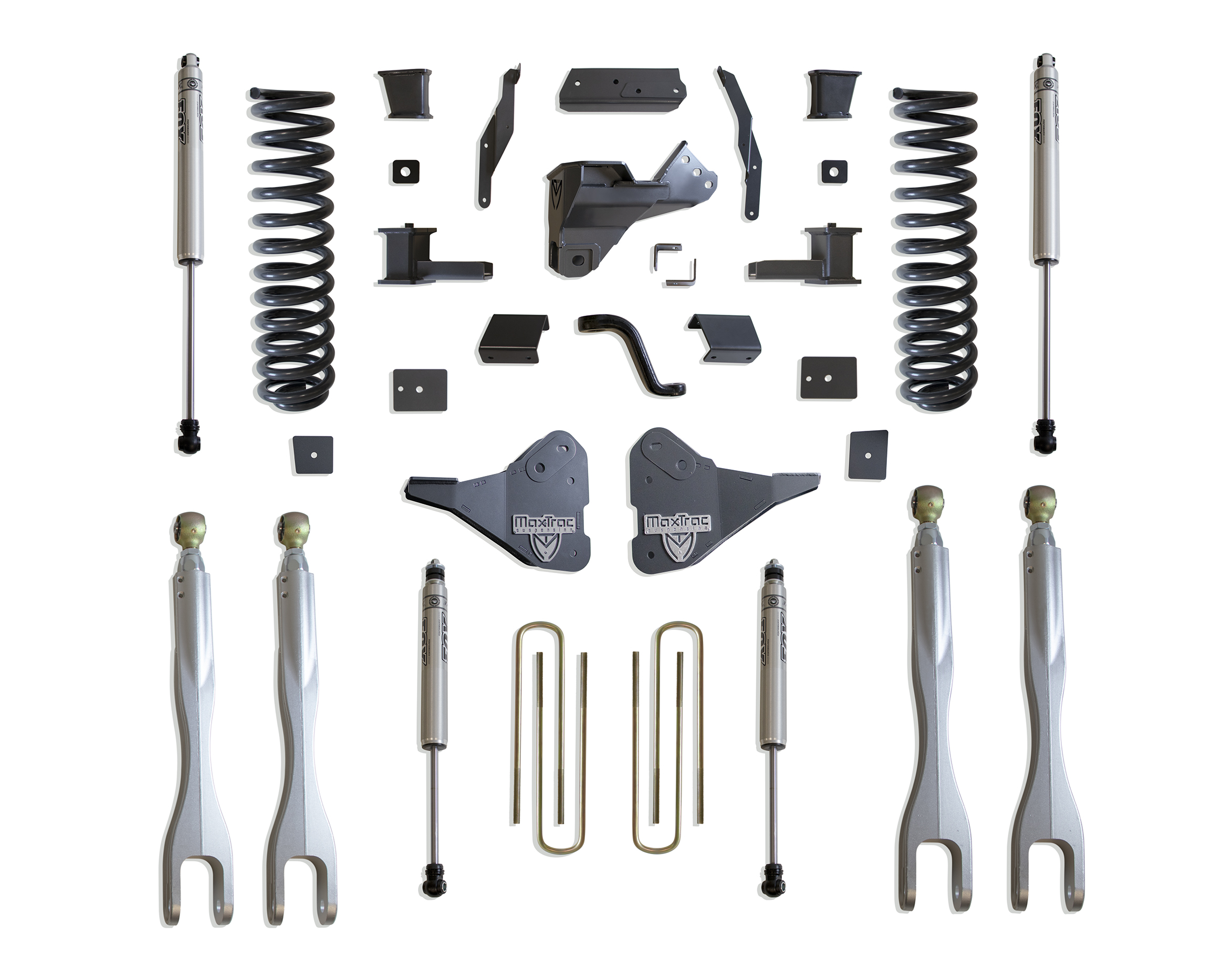 2023-2026 F-250/F-350 4WD DIESEL 6" LIFT KIT W/ 4-LINKS (FOX SHOCKS)