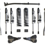 2017-2022 F-250/F-350 4WD DIESEL 2.5" LIFT KIT W/ 4-LINKS (VULCAN RESERVOIR SHOCKS)