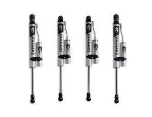 2007-2018 JEEP JK WRANGLER F&R VULCAN SERIES RESERVOIR SHOCKS - 2.5"-3" LIFT HEIGHT