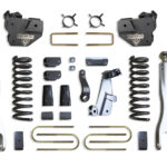 2013-2018 RAM 3500 4WD DIESEL 8" LIFT KIT W/ 4-LINKS (VULCAN RESERVOIR SHOCKS) (FACTORY REAR AIR RIDE)