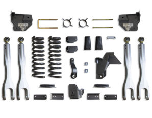 2019-2026 RAM 2500 4WD DIESEL 4" LIFT KIT W/ 4-LINKS (VULCAN RESERVOIR SHOCKS) (FACTORY REAR AIR RIDE)