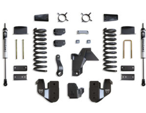 2019-2026 RAM 2500 4WD DIESEL 6" LIFT KIT (VULCAN SHOCKS) (FACTORY REAR AIR RIDE)