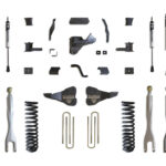 2017-2022 F-250/F-350 4WD DIESEL 4" LIFT KIT W/ 4-LINKS (VULCAN SHOCKS)