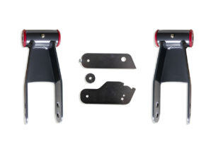 2019-2026 SILVERADO/SIERRA 1500 2WD/4WD 2" LOWERING SHACKLES & SENSOR BRACKETS (ADAPTIVE RIDE MODELS)