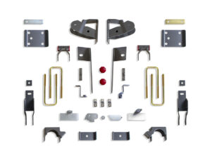 2019-2026 SILVERADO/SIERRA 1500 2WD/4WD 4" REAR LOWERING BOX KIT (ADAPTIVE RIDE MODELS)