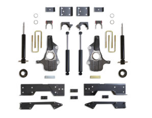 2019-2026 SILVERADO/SIERRA 1500 2WD/4WD 4"/6" LOWERING KIT W/ C-NOTCH
