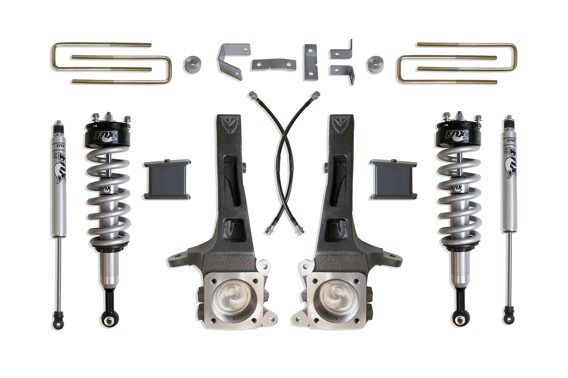 2005-2023 TACOMA (6-LUG) 2WD 6.5" LIFT KIT (FOX SHOCKS)