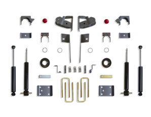 2019-2026 SILVERADO/SIERRA 1500 2WD/4WD 2"/4" LOWERING KIT (STRUTS)