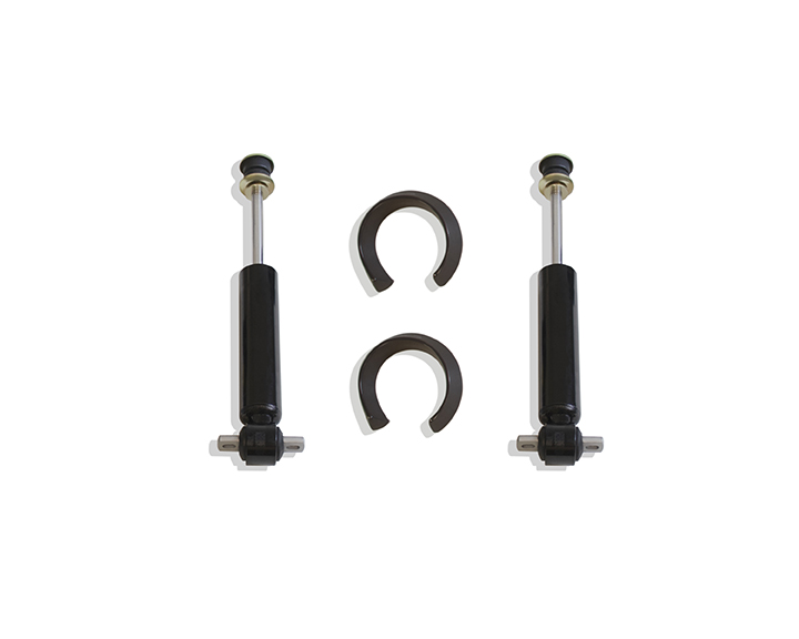 2002-2024 RAM 1500 (5-LUG) (ALL ENGINES) 2WD 2" FRONT COIL SPACERS W/ MAX TRAC SHOCKS