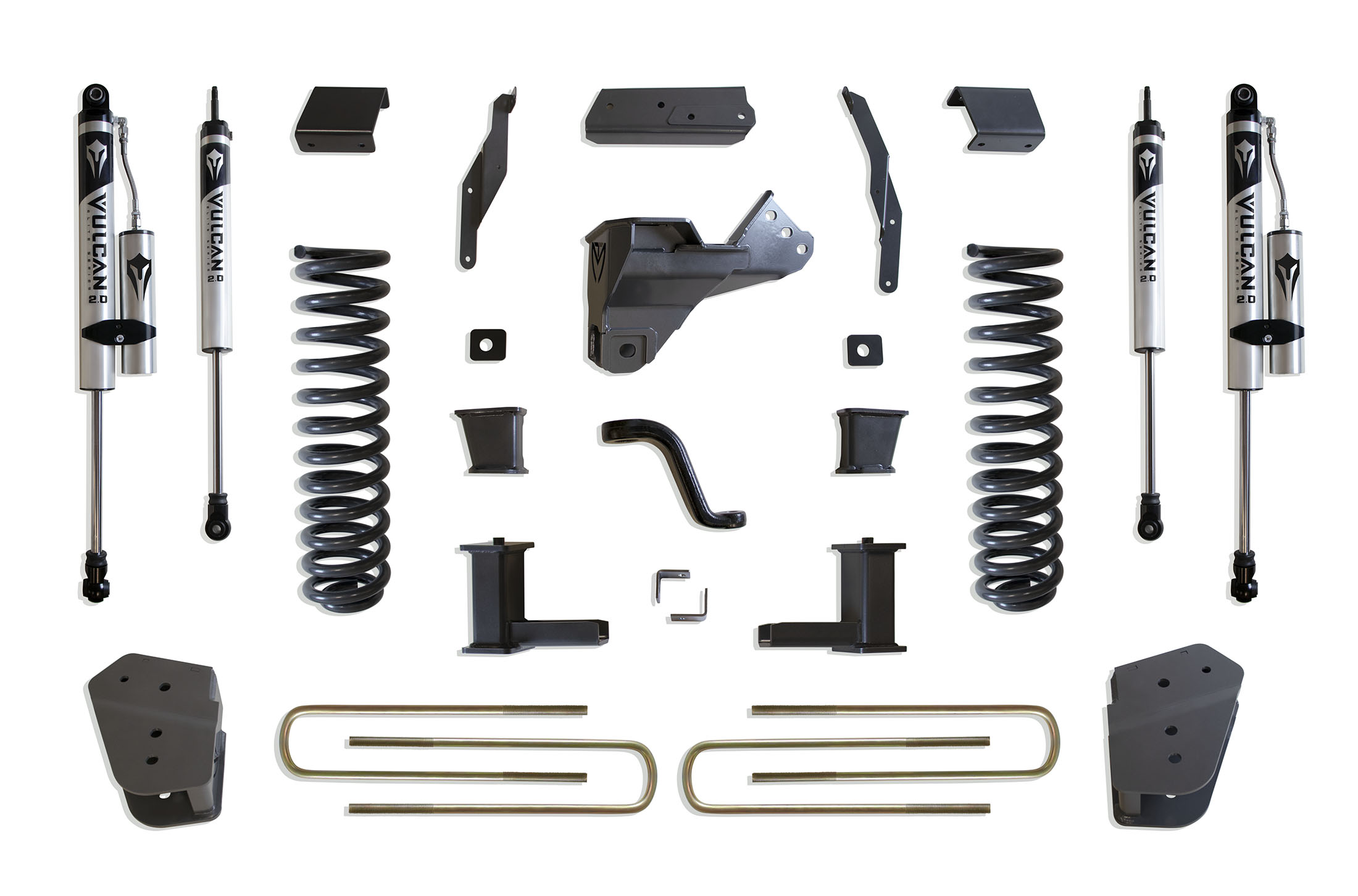 2017-2022 F-250/F-350 4WD DIESEL 6" LIFT KIT (VULCAN RESERVOIR SHOCKS)