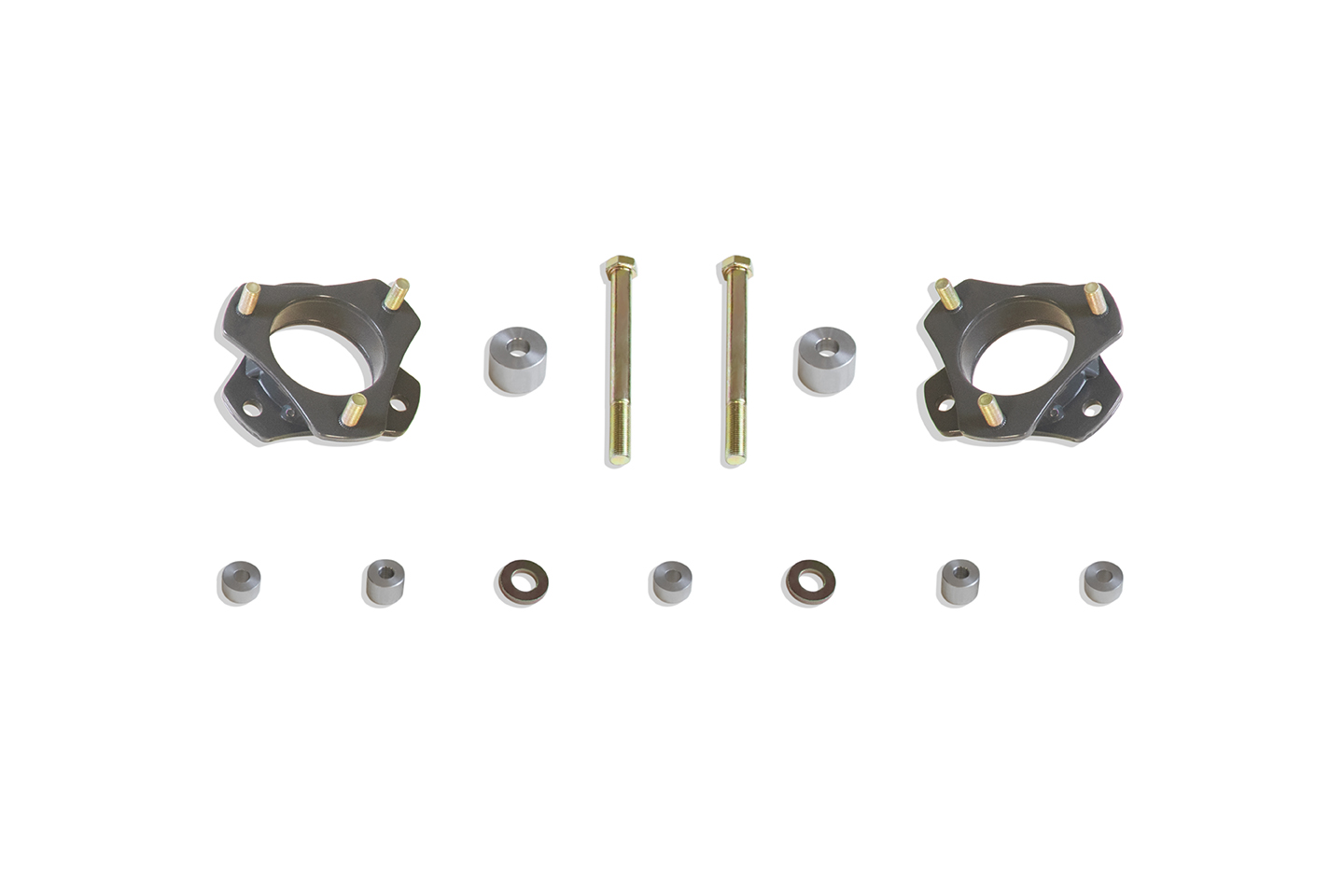 2005-2023 TACOMA/4RUNNER 4WD 2.5" FRONT STRUT SPACERS W/ DIFFERENTIAL DROP