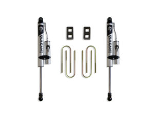 2002-2008 RAM 1500 (5-LUG) 2WD 2" REAR LIFT BOX KIT W/ VULCAN RESERVOIR SHOCKS
