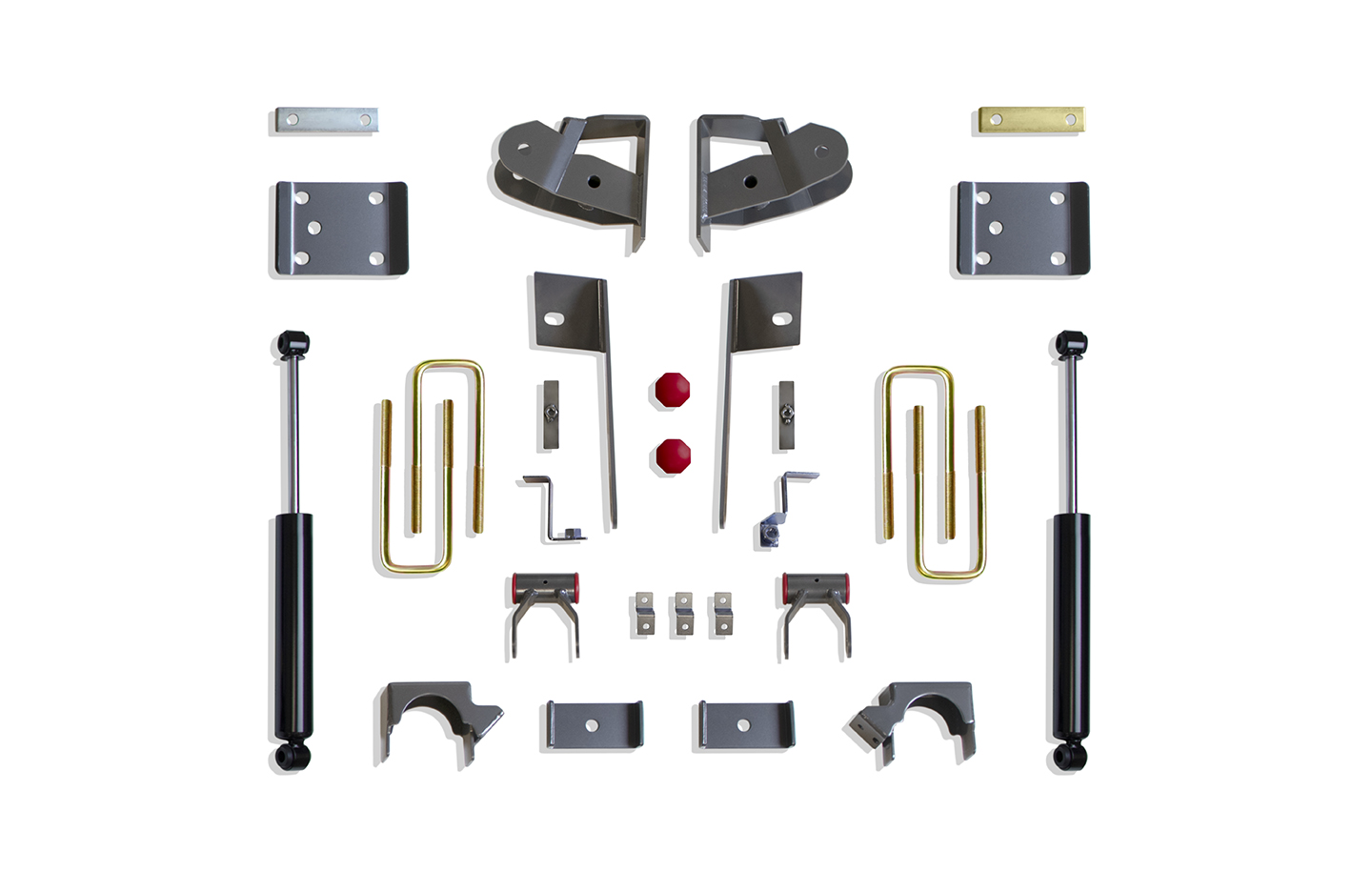 2019-2026 SILVERADO/SIERRA 1500 4" REAR LOWERING BOX KIT