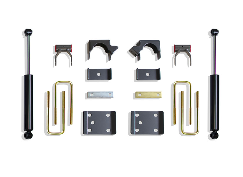 2019-2026 SILVERADO/SIERRA 1500 6" REAR LOWERING BOX KIT