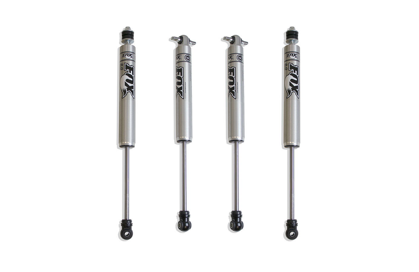 2007-2018 JEEP JK WRANGLER FRONT & REAR FOX 2.0 PERFORMANCE SERIES SHOCKS - 3" LIFT HEIGHT