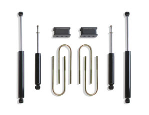 2003-2008 RAM 2500/3500 & 1500 MEGA CAB 2WD 2.5" REAR LIFT BOX KIT (3.625" X 10" U-BOLTS)