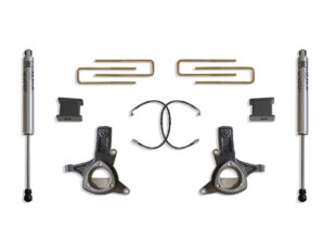2016-2018 SIILVERADO/SIERRA 1500 2WD 5" LIFT KIT (FOX SHOCKS) (STAMPED STEEL ARMS)