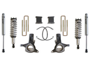 2016-2018 SIILVERADO/SIERRA 1500 2WD 7" LIFT KIT (FOX SHOCKS) (STAMPED STEEL ARMS)