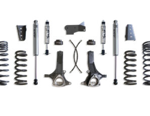2009-2024 RAM 1500 (5-LUG) 2WD 7" LIFT KIT (FOX SHOCKS, 4.7L)