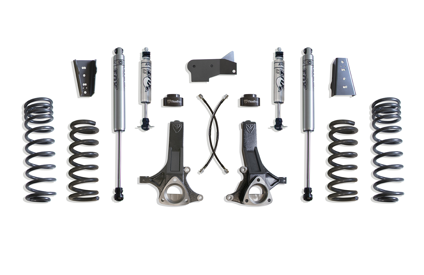 2009-2024 RAM 1500 (5-LUG) 2WD 7" LIFT KIT (FOX SHOCKS, 5.7L)
