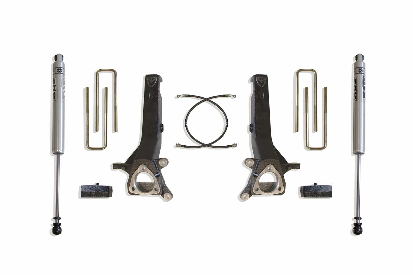 2004-2024 TITAN 2WD 4" LIFT KIT (FOX SHOCKS)