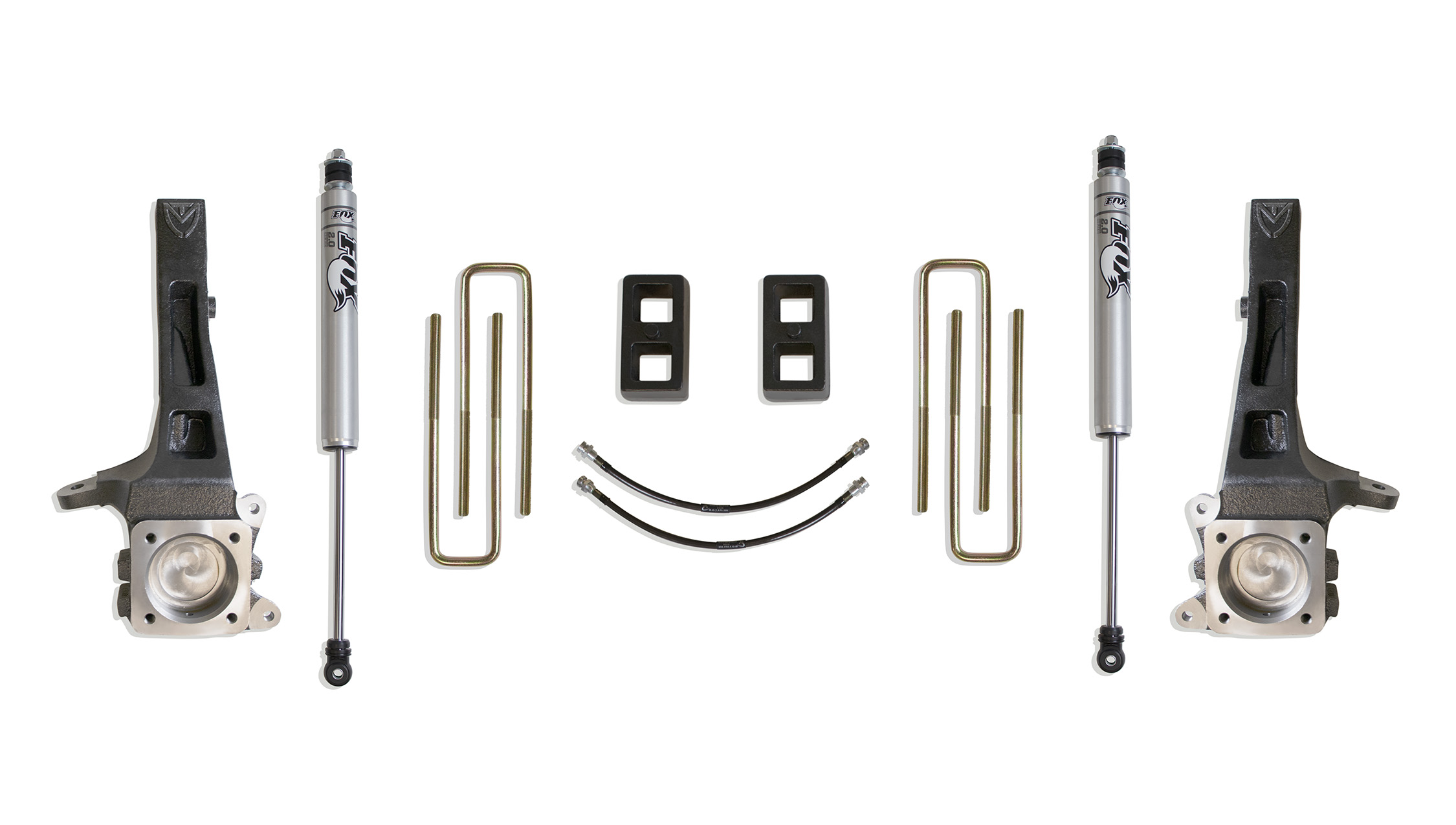 2005-2023 TACOMA (6-LUG) 2WD 4" LIFT KIT (FOX SHOCKS)
