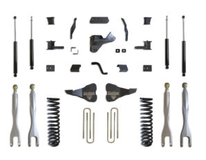2017-2022 F-250/F-350 4WD DIESEL 4" LIFT KIT W/ 4-LINKS (MAX TRAC SHOCKS)