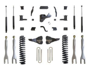 2017-2022 F-250/F-350 4WD DIESEL 8" LIFT KIT W/ 4-LINKS  (MAX TRAC SHOCKS)