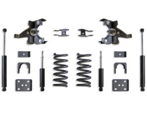 1988-1991 SILVERADO/SIERRA 1500 2WD 3"/5" LOWERING KIT (V8, LD ROTORS)