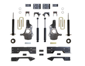 2019-2026 SILVERADO/SIERRA 1500 2WD/4WD 4"/6" LOWERING KIT W/ C-NOTCH