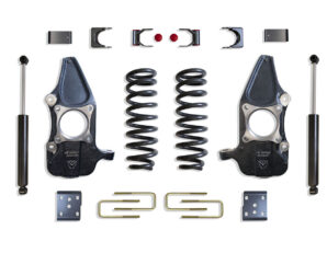 2009-2014 F-150 2WD 3"/5" LOWERING KIT (4DR, ECOBOOST/V8) (REQUIRES 22" RIMS OR LARGER)