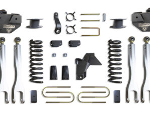 2019-2026 RAM 3500 4WD DIESEL 6" LIFT KIT W/ 4-LINKS (MAX TRAC SHOCKS) (FACTORY REAR AIR RIDE)