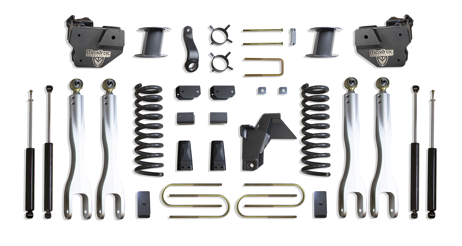 2019-2026 RAM 3500 4WD DIESEL 8" LIFT KIT W/ 4-LINKS (MAX TRAC SHOCKS) (FACTORY REAR AIR RIDE)