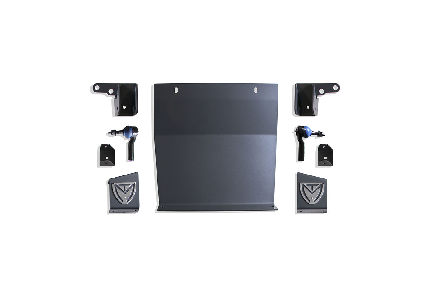 2019-2026 SILVERADO/SIERRA 1500 2WD SWAY BAR BRACKETS, SKIDPLATE & HDW - 7"-10" LIFT HEIGHT (BOX 3 OF 5)