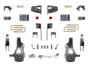 2019-2026 SILVERADO/SIERRA 1500 2WD/4WD 2"/4 LOWERING KIT (ADAPTIVE RIDE MODELS)