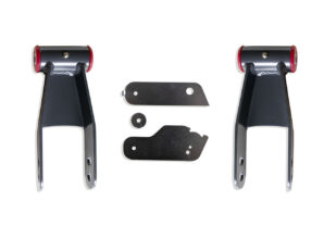 2019-2026 SILVERADO/SIERRA 1500 2WD/4WD 2" LOWERING SHACKLES & SENSOR BRACKETS (ADAPTIVE RIDE MODELS)