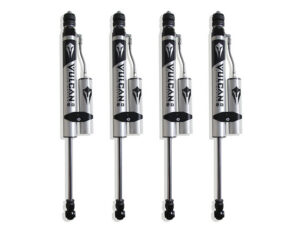 2014-2026 RAM 2500 4WD F&R VULCAN SERIES RESERVOIR SHOCKS - 4" LIFT HEIGHT (W/O FACTORY REAR AIR RIDE)