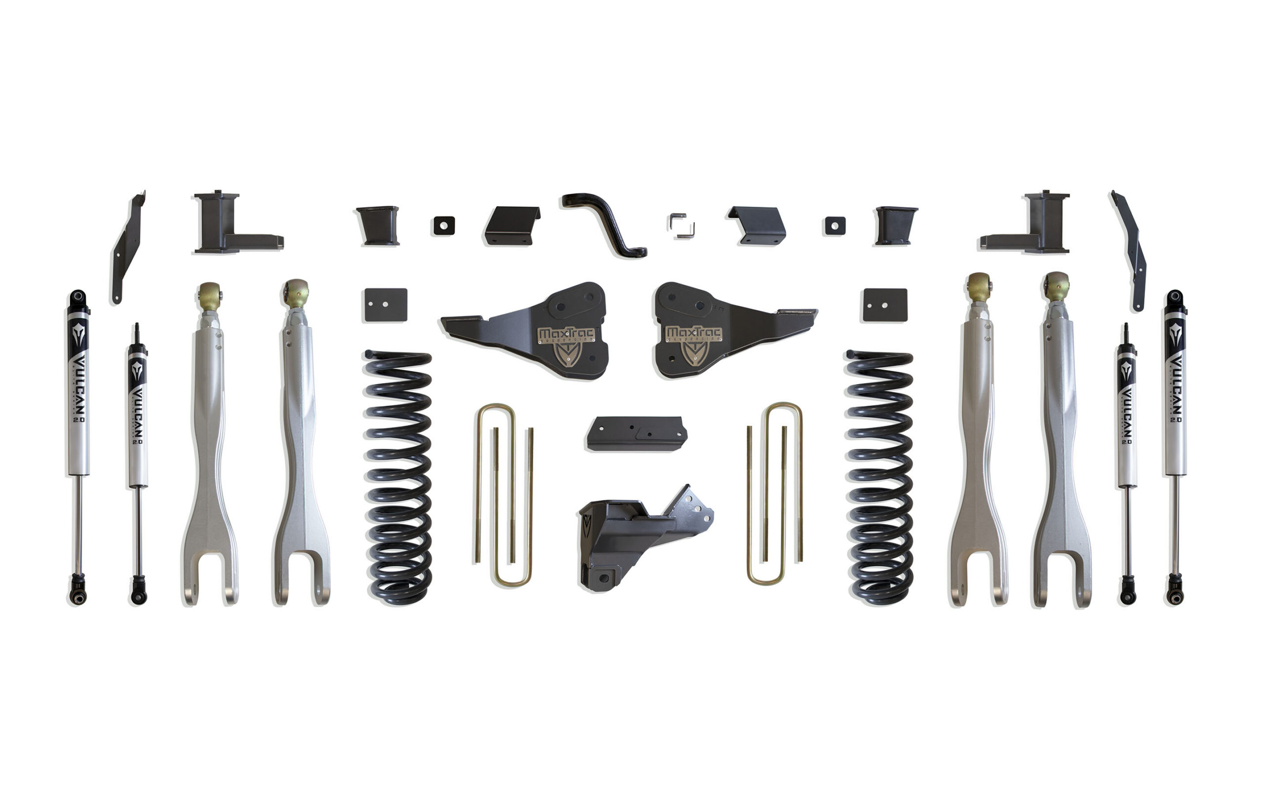 2017-2022 F-250/F-350 4WD DIESEL 6" LIFT KIT W/ 4-LINKS (VULCAN SHOCKS)