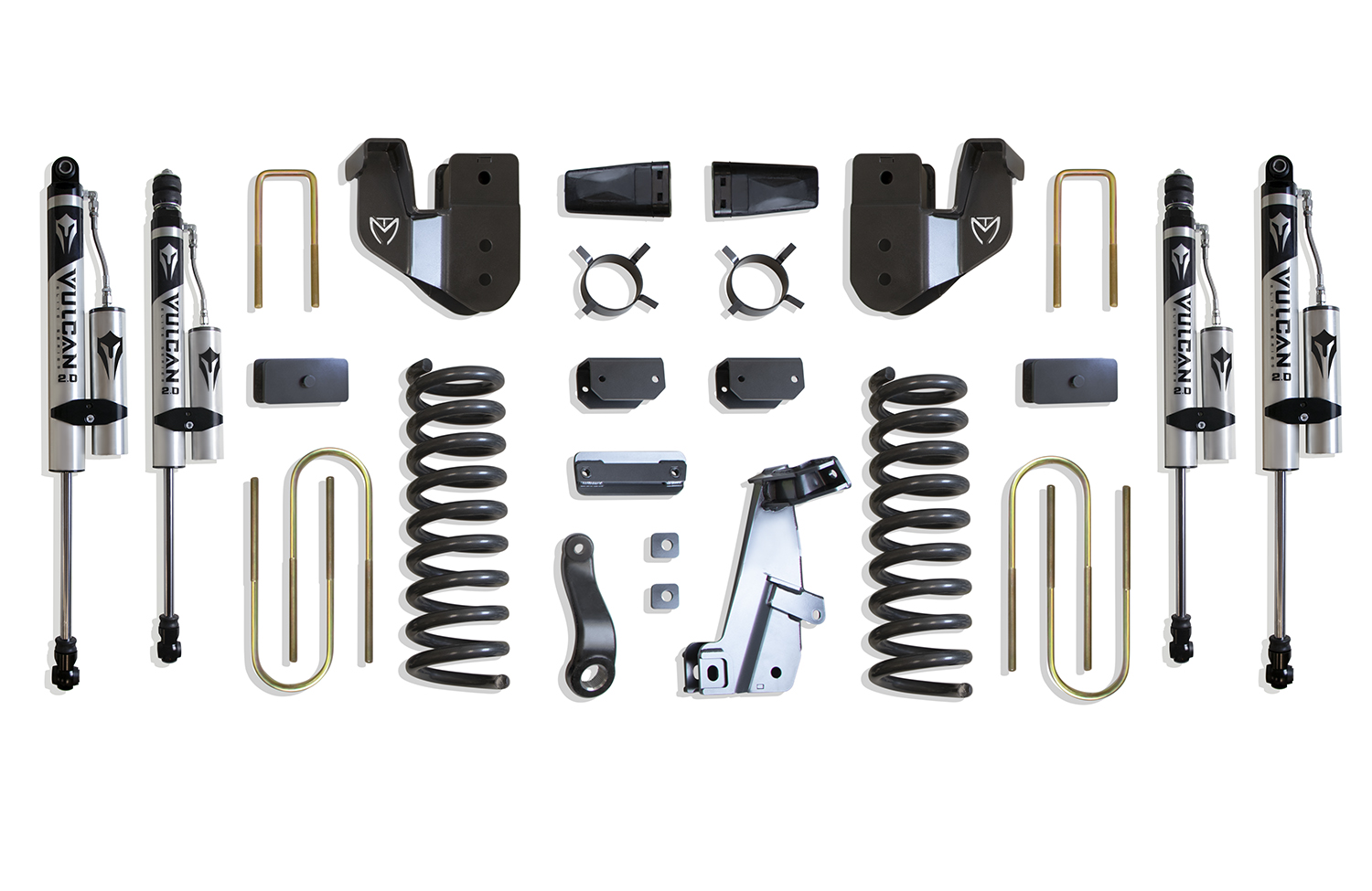 2013-2018 RAM 3500 4WD DIESEL 6" LIFT KIT (VULCAN RESERVOIR SHOCKS)