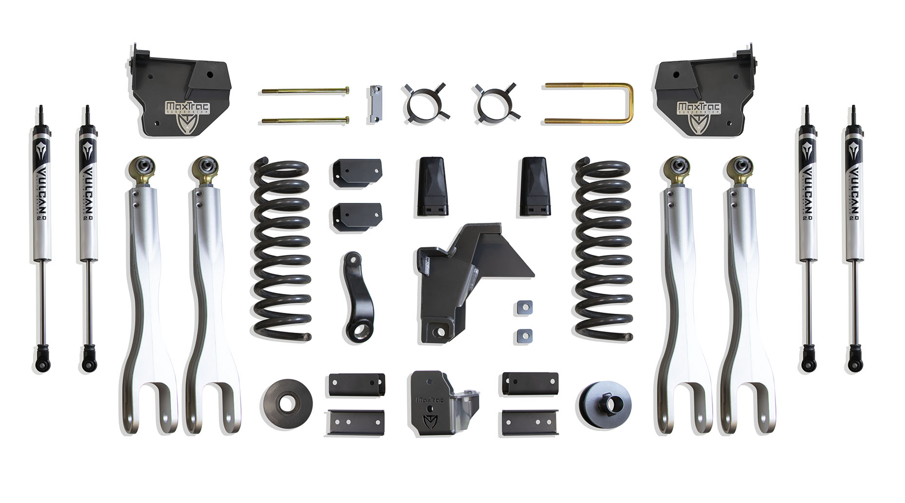 2019-2026 RAM 2500 4WD DIESEL 8" LIFT KIT W/ 4-LINKS (VULCAN SHOCKS)