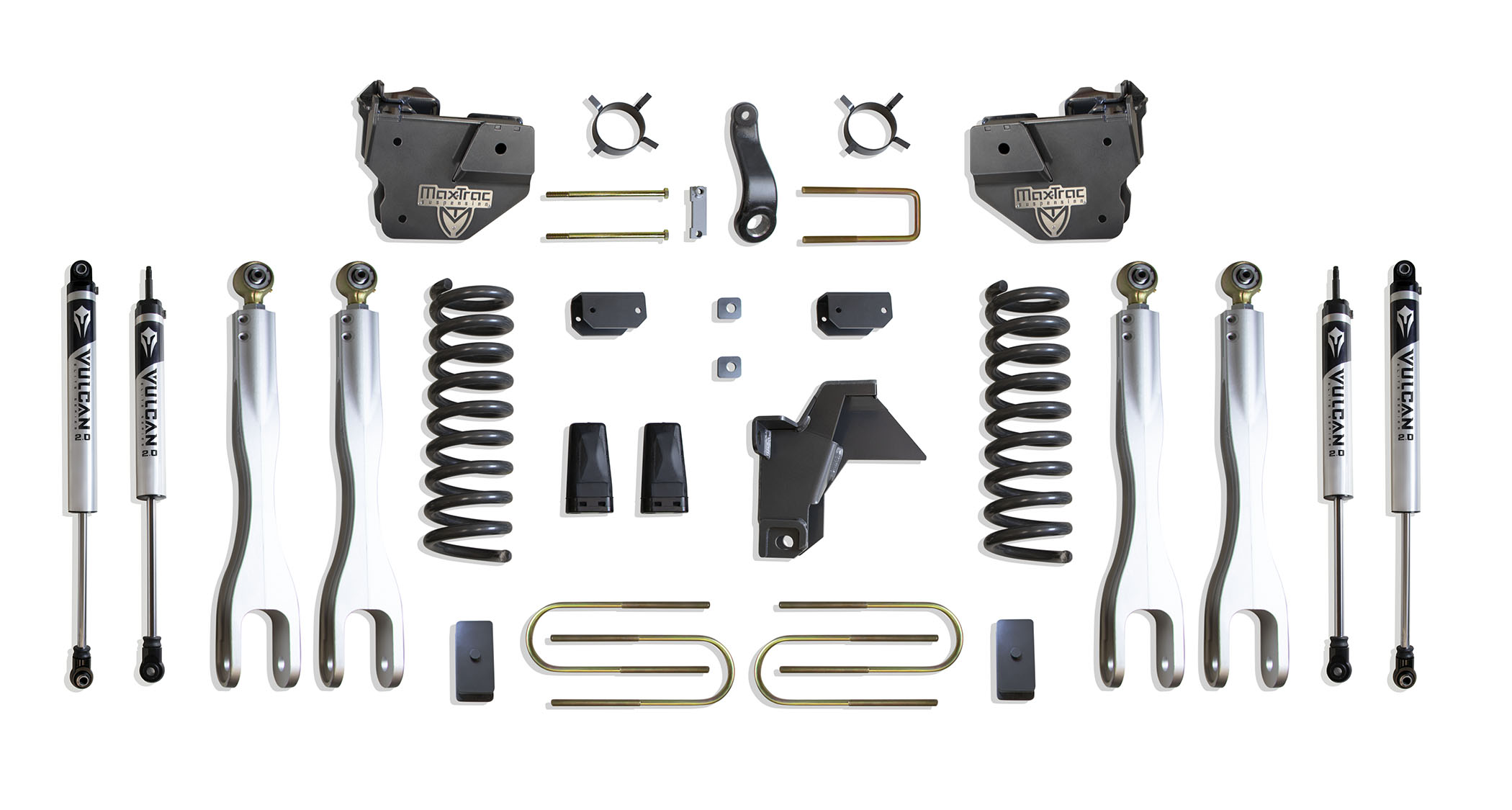 2019-2026 RAM 3500 4WD DIESEL 4" LIFT KIT W/ 4-LINKS (VULCAN SHOCKS)