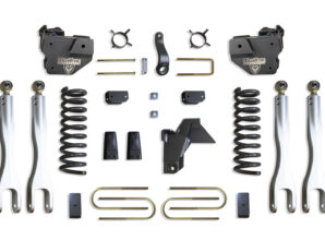 2019-2026 RAM 3500 4WD DIESEL 4" LIFT KIT W/ 4-LINKS (VULCAN RESERVOIR SHOCKS)