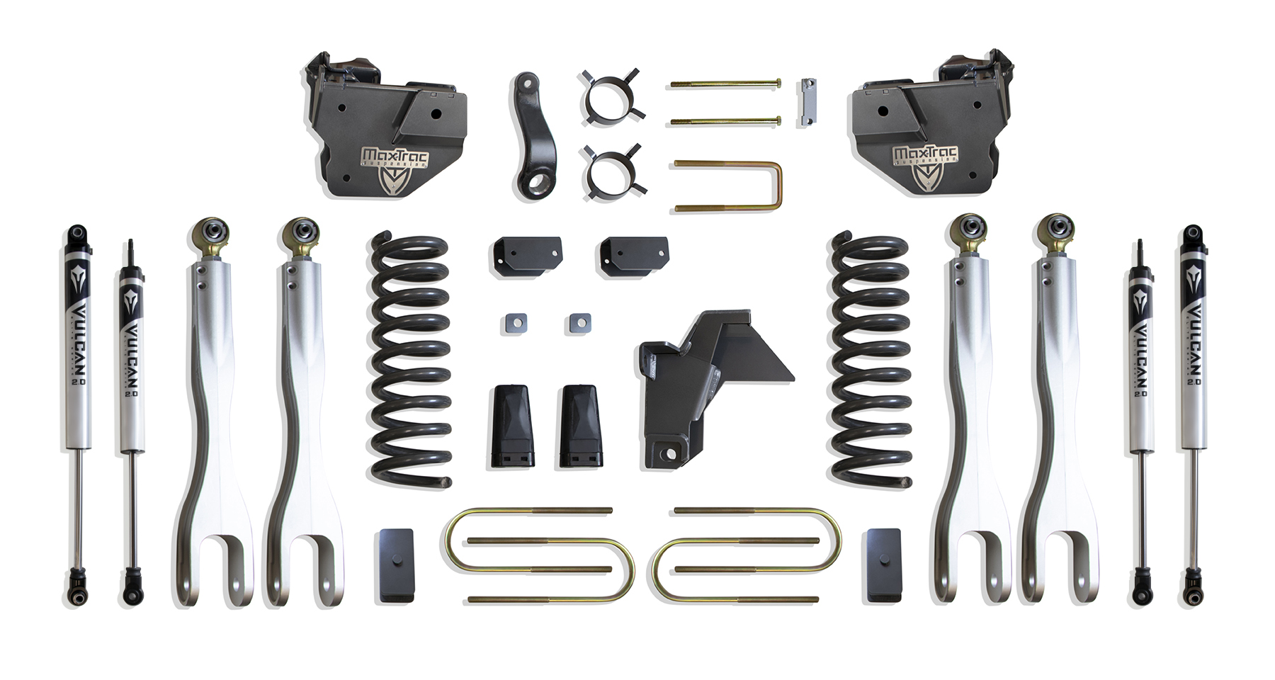 2019-2026 RAM 3500 4WD DIESEL 6" LIFT KIT W/ 4-LINKS (VULCAN SHOCKS)