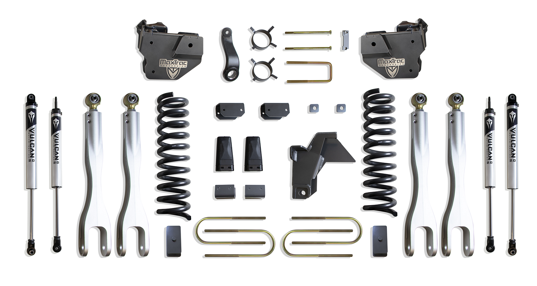 2019-2026 RAM 3500 4WD DIESEL 8" LIFT KIT W/ 4-LINKS (VULCAN SHOCKS)