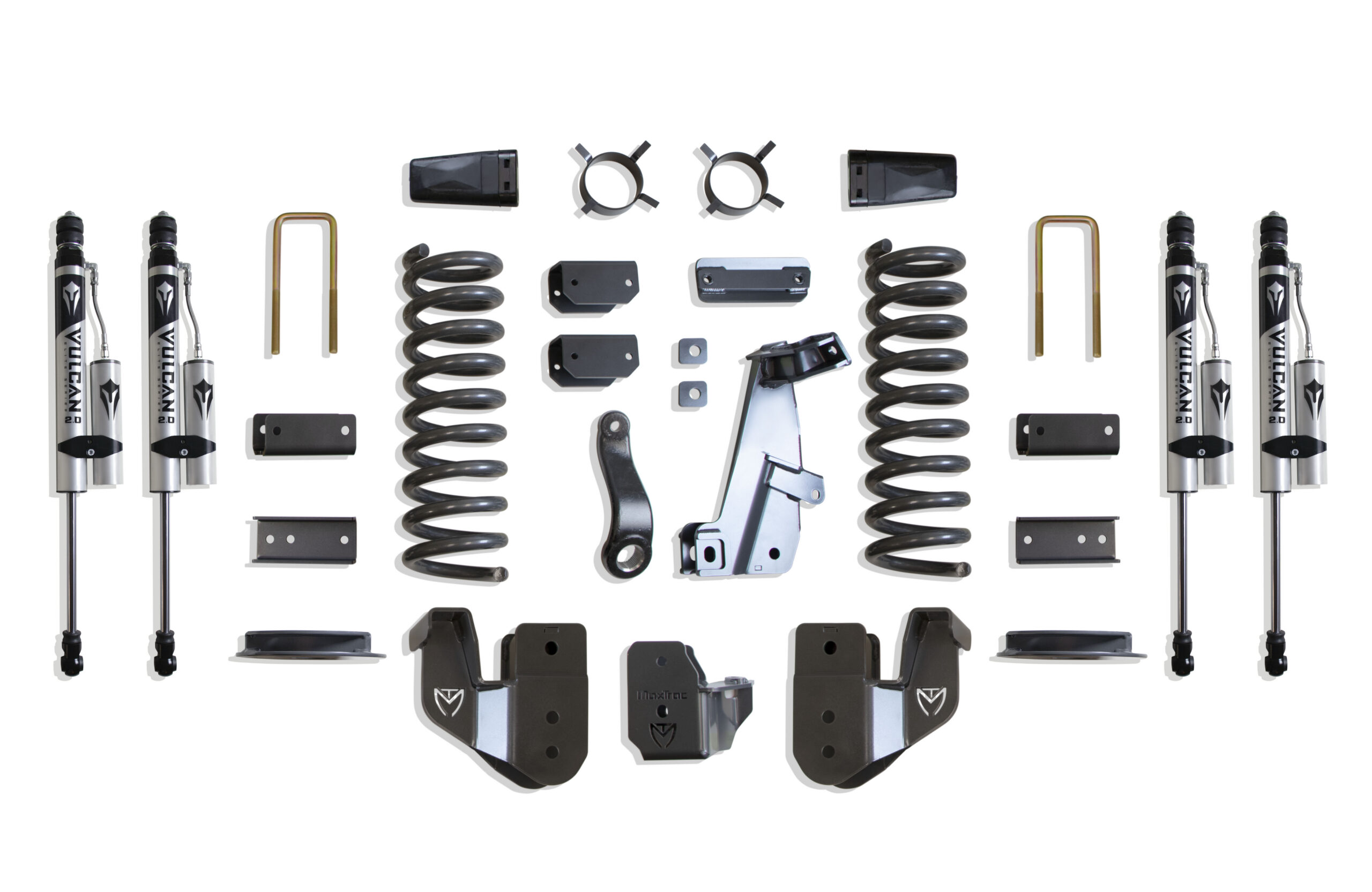 2014-2018 RAM 2500 4WD DIESEL 4" LIFT KIT (VULCAN RESERVOIR SHOCKS) (FACTORY REAR AIR RIDE)