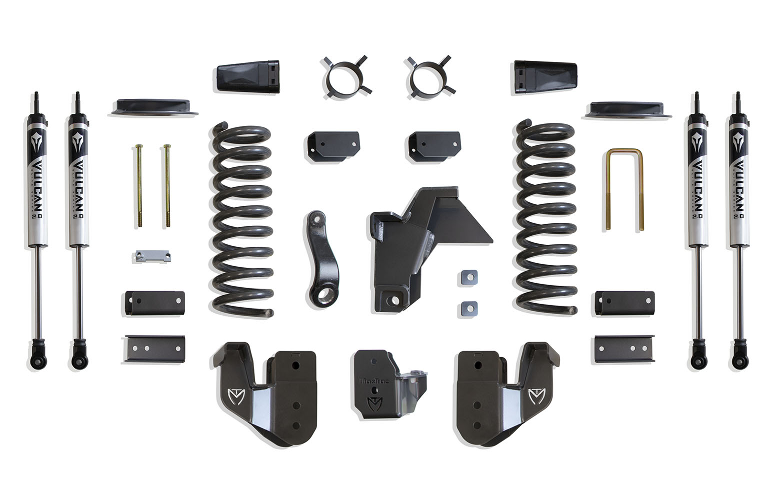 2019-2026 RAM 2500 4WD DIESEL 4" LIFT KIT (VULCAN SHOCKS) (FACTORY REAR AIR RIDE)